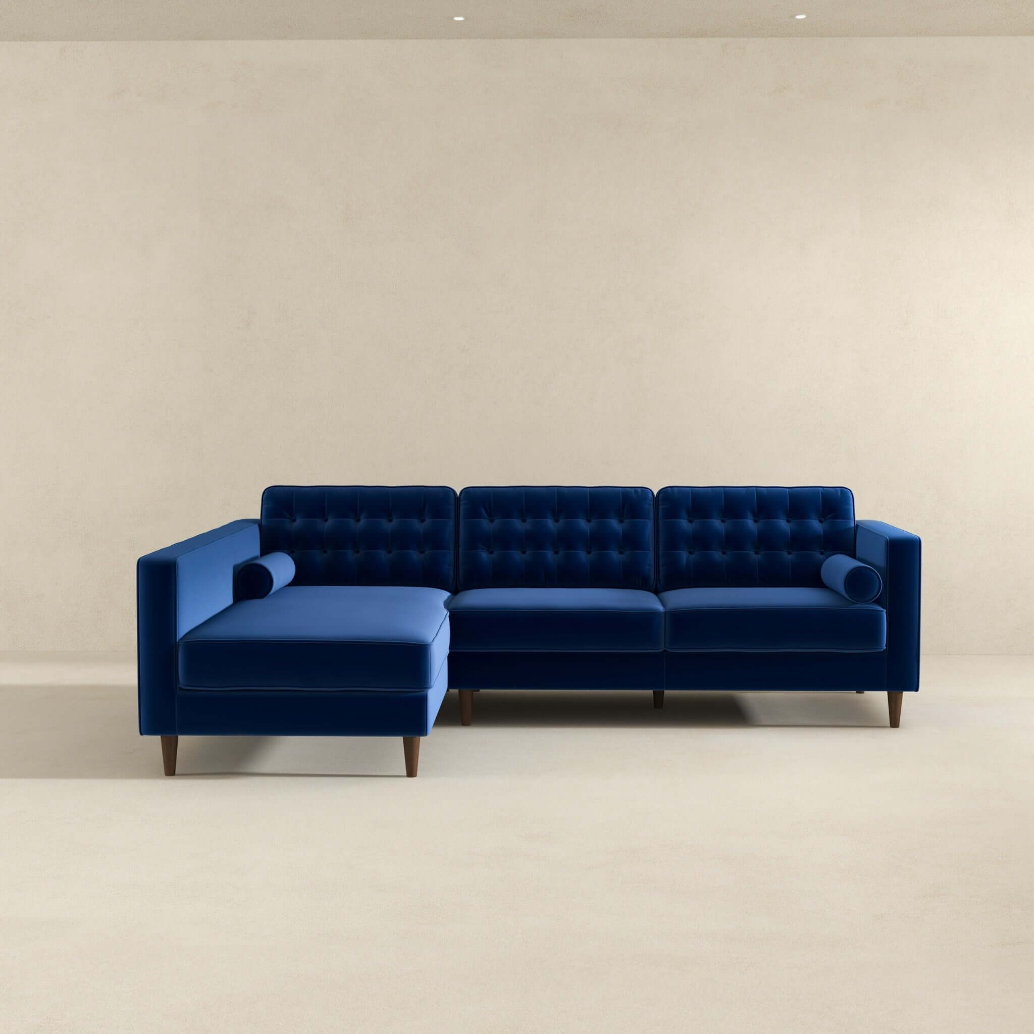 Ashcroft - Christian Velvet Sectional Sofa