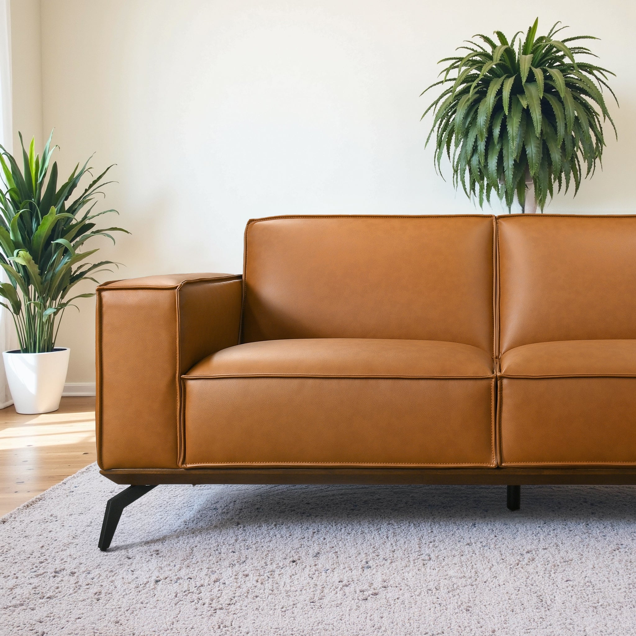 Ashcroft - Brenham Easy Clean Modern Right Sectional Sofa & Chaise