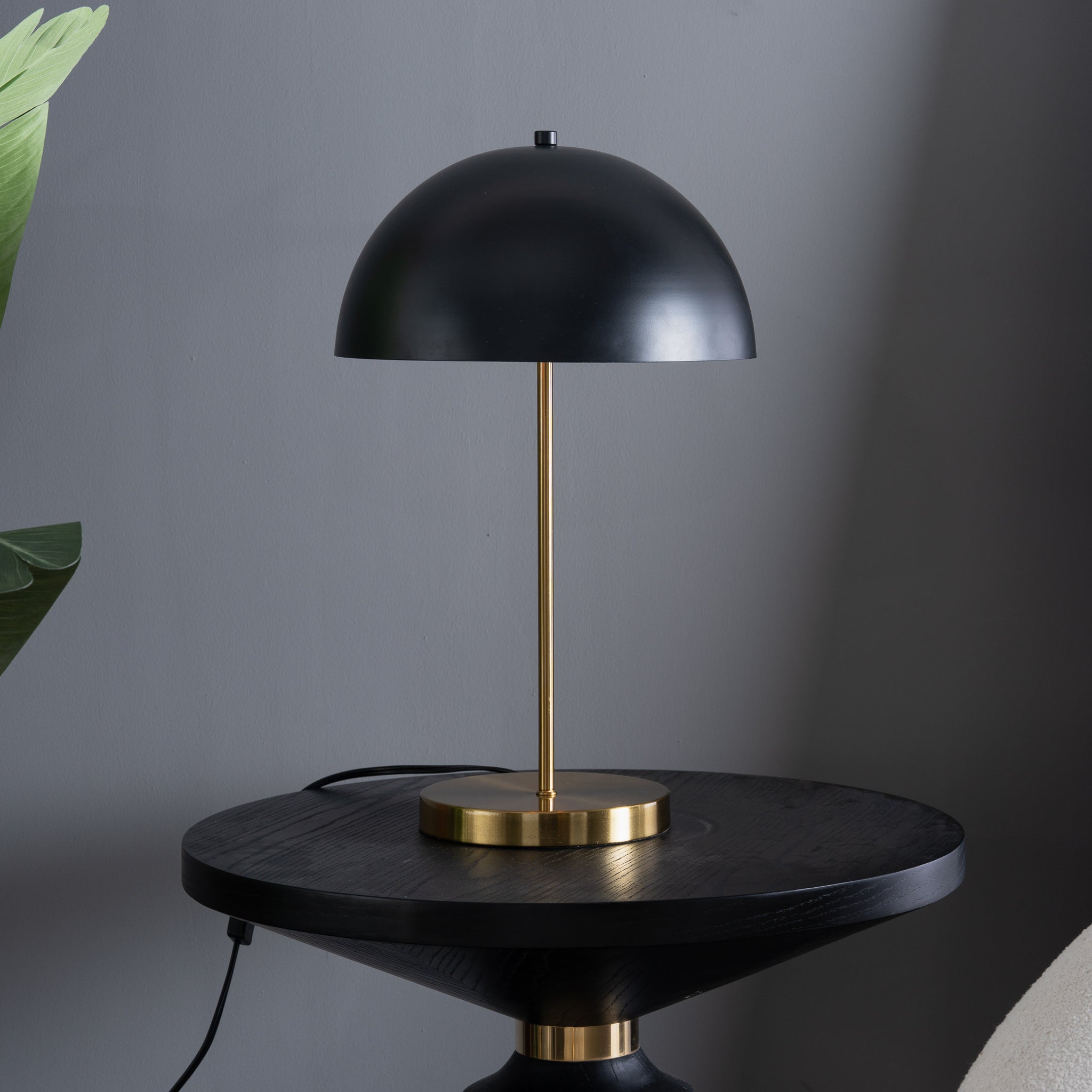 Ashcroft - Stratos Table Lamp - Black outer - White inner