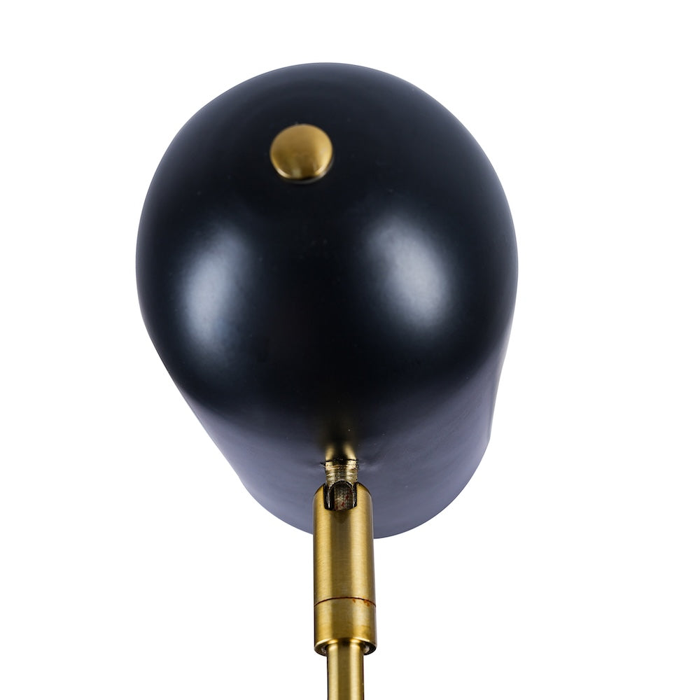 Ashcroft - Lumora Table Lamp - Black outer in White inner