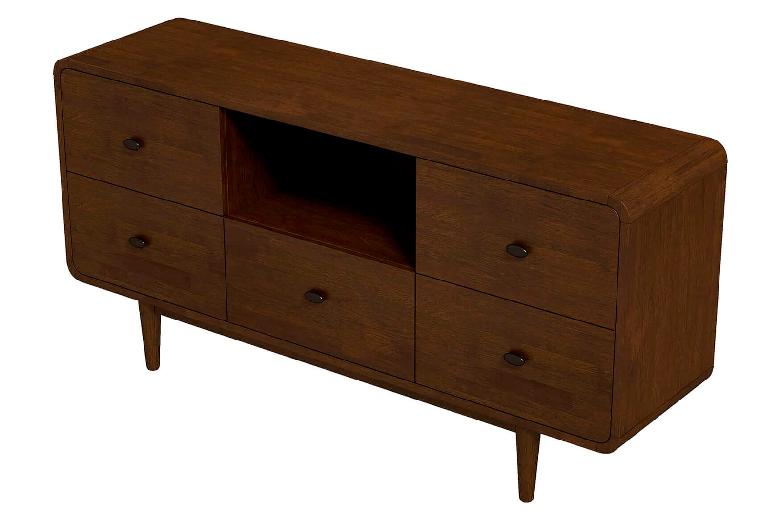 Ashcroft - Alexa Mid-Century Modern Style TV Stand