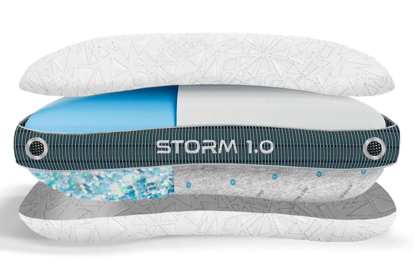 Bedgear Storm Cuddle Curve Pillow - 0.0 Size