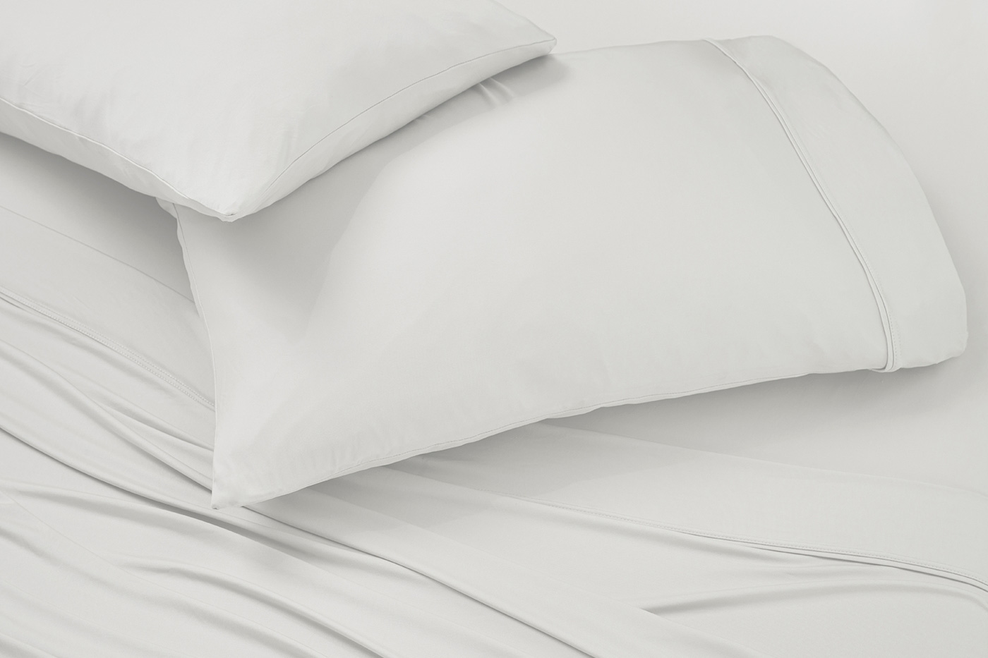 Bedgear Ver-Tex Sheet Set - Bright White, Split King/Split California King Size