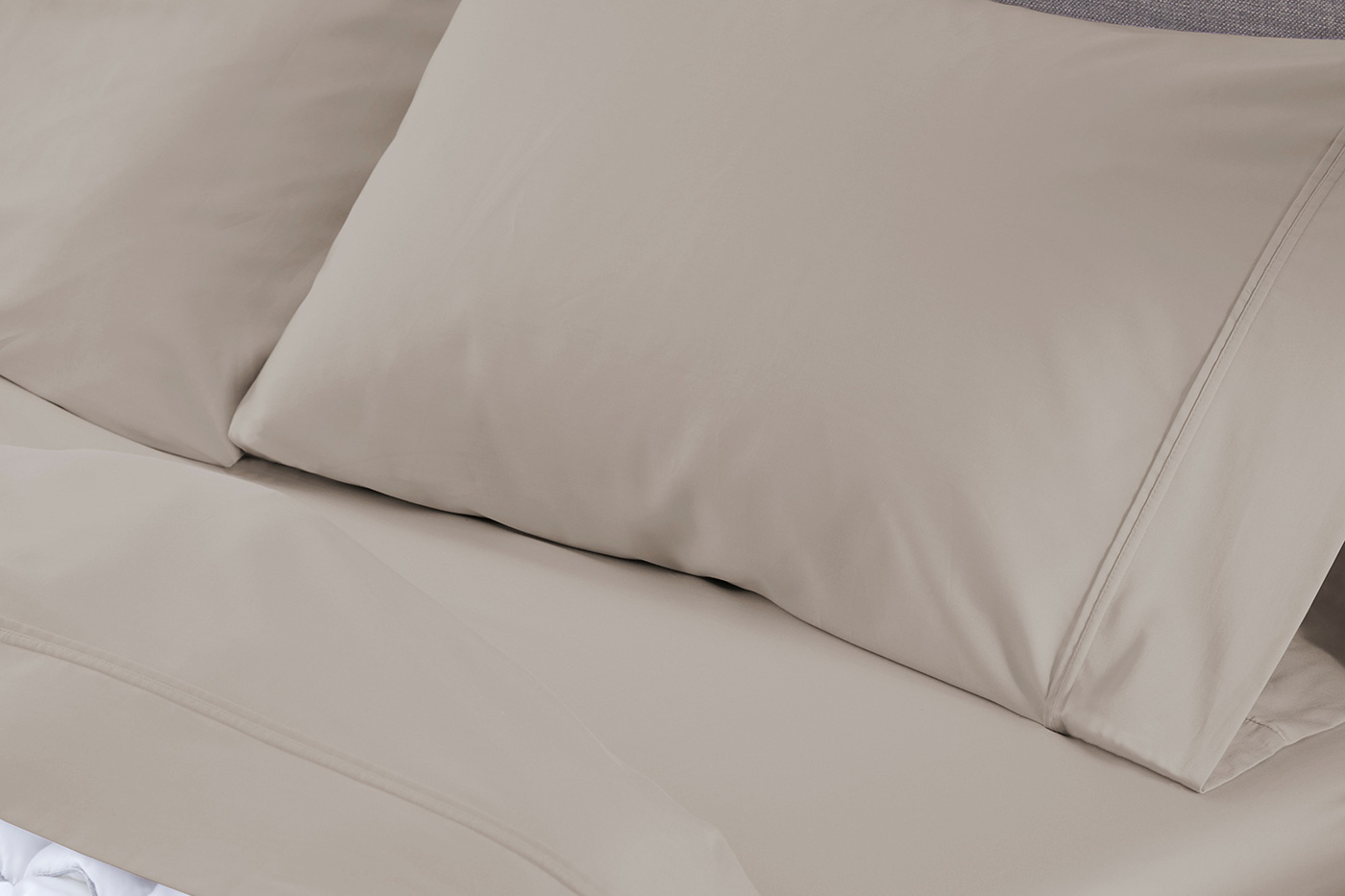 Bedgear Hyper-Cotton Sheet Set - Medium Beige, King Size