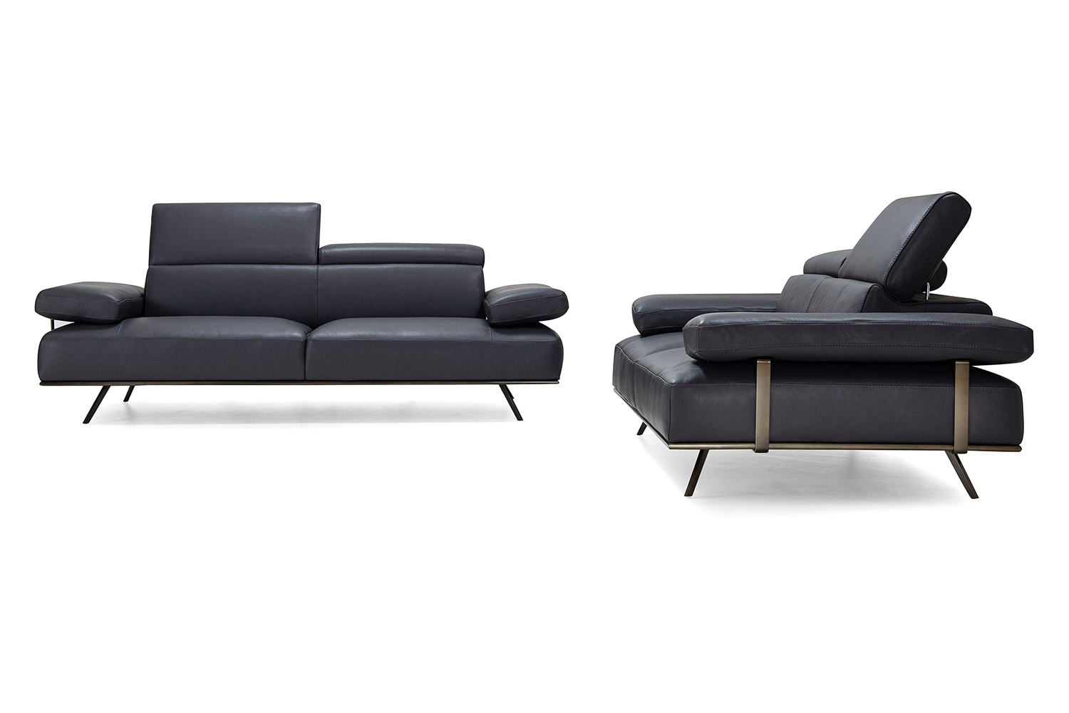 Bellini Adrian Sofa Leather - Anthracite