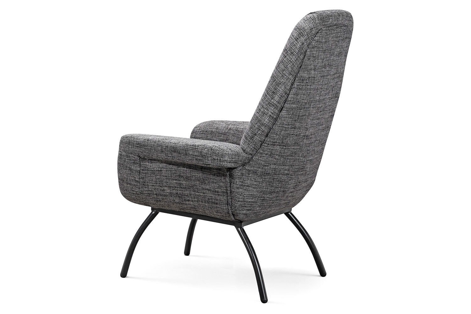 Bellini Alberto Accent Chair - Dark Gray