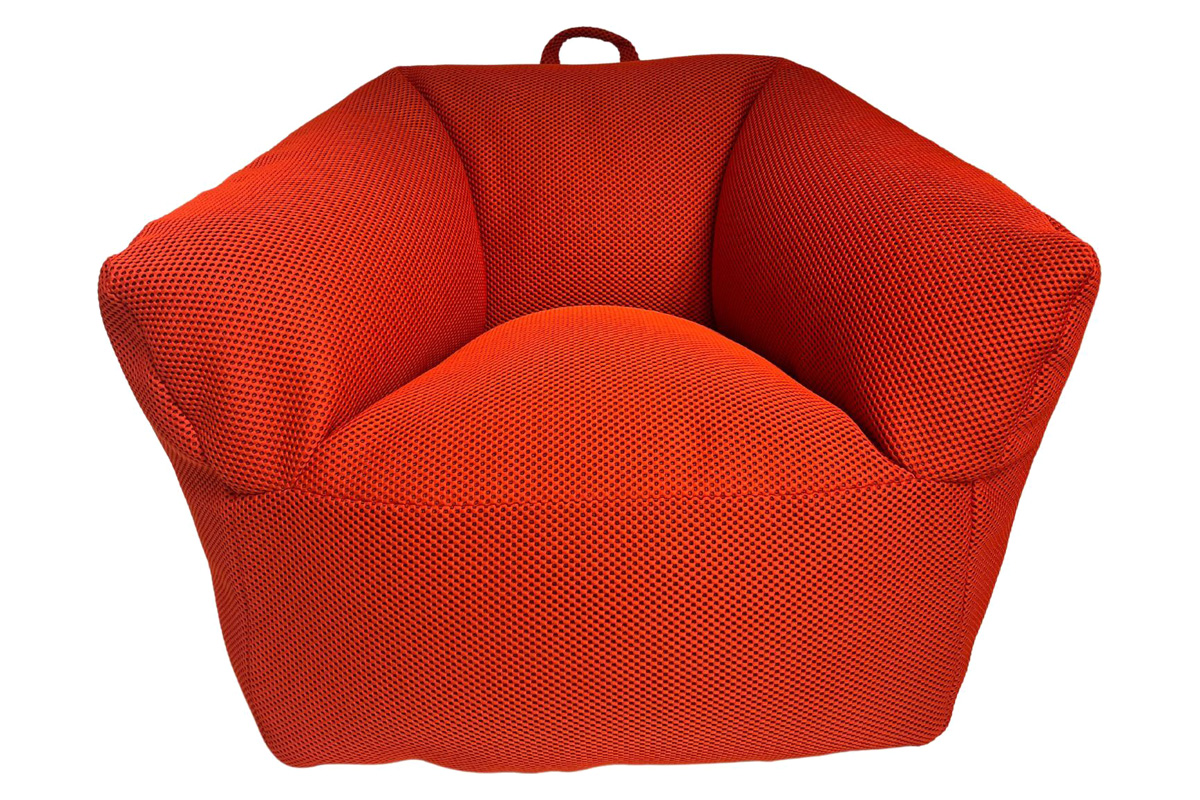 Bellini Bosa Accent Chair - Bright Orange