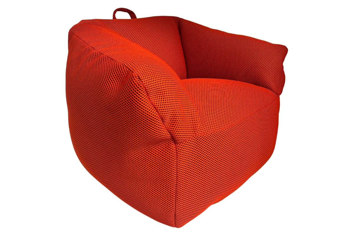 Bellini Bosa Accent Chair - Bright Orange