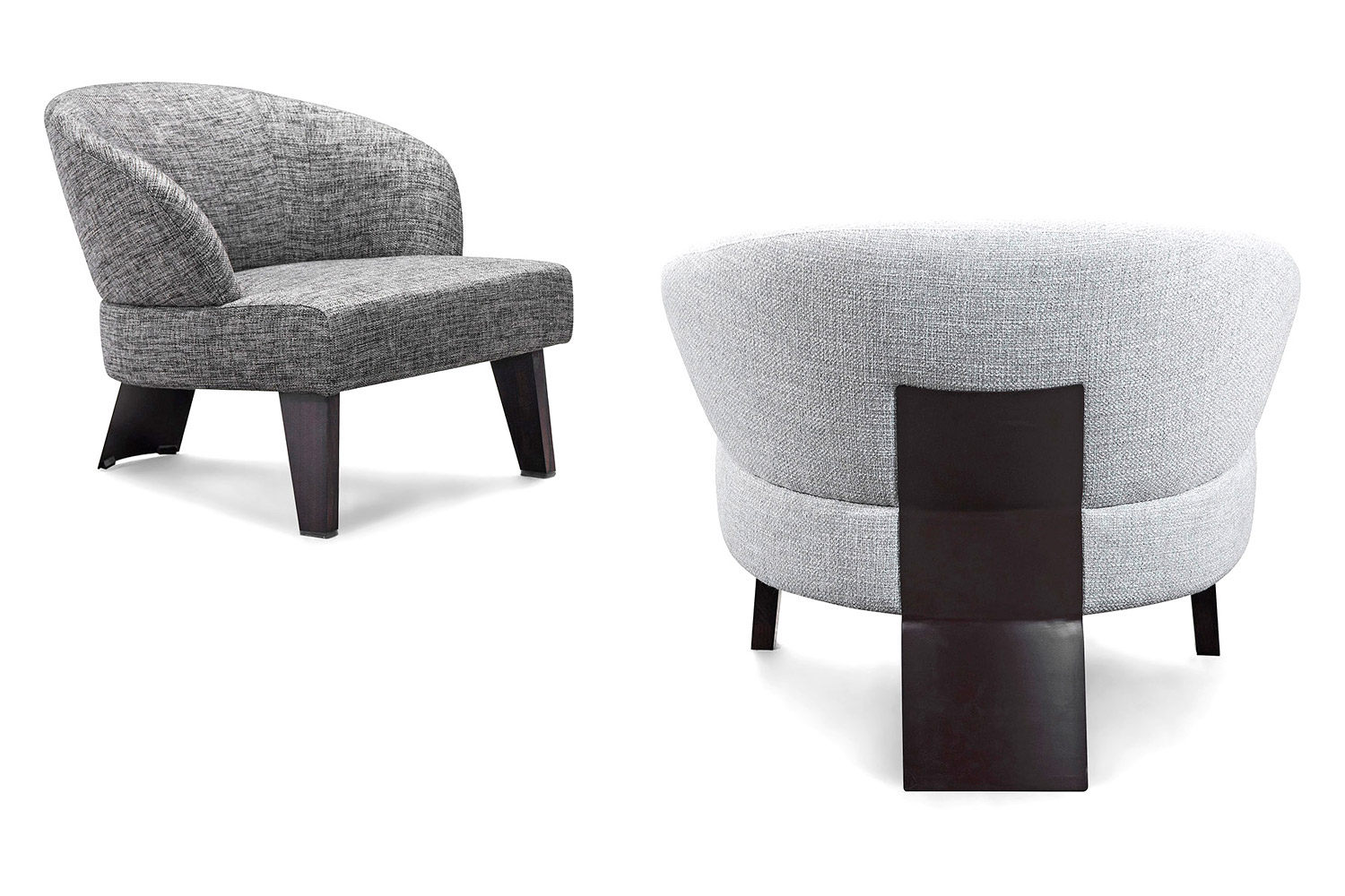 Bellini Donato Accent Chair - Dark Gray