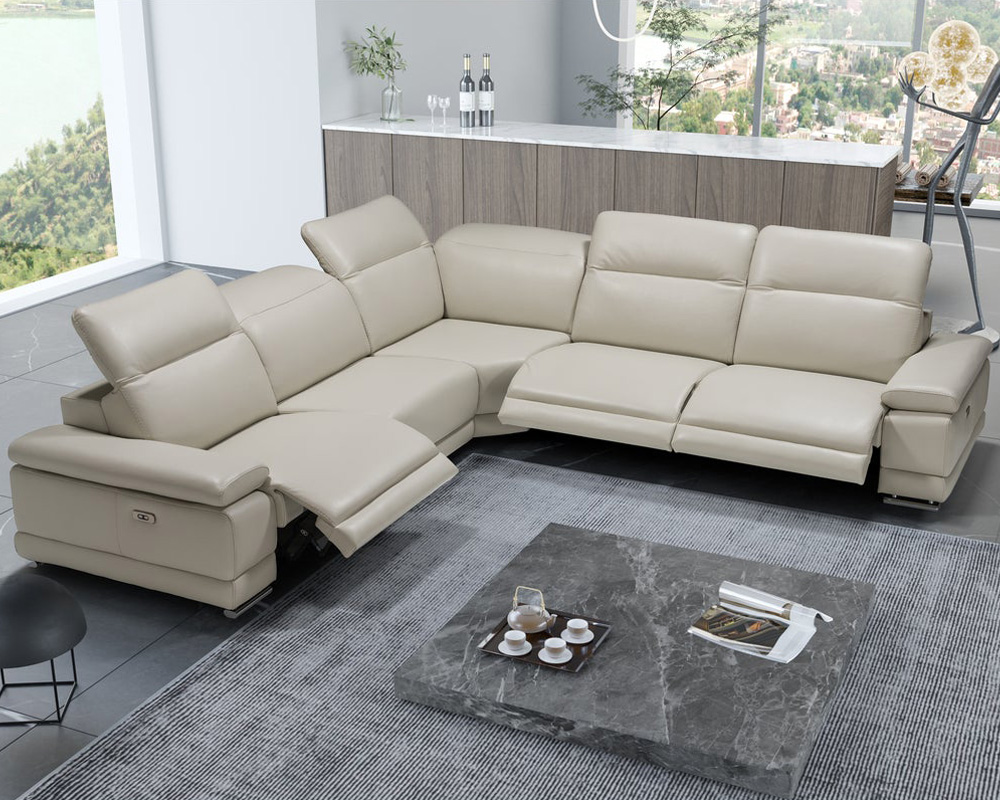 Bellini Escape Sectional - White