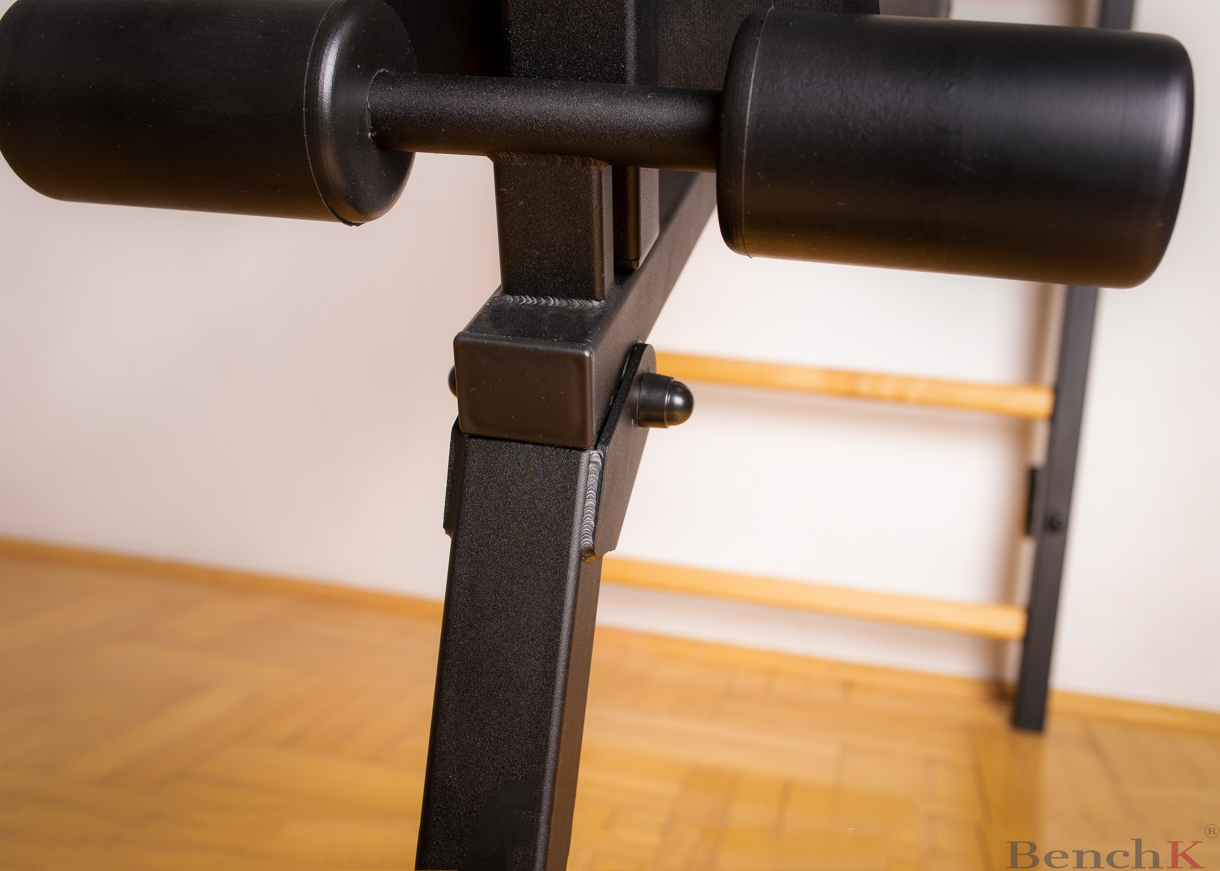 BenchK B1B Rotatable Workout Bench - Black