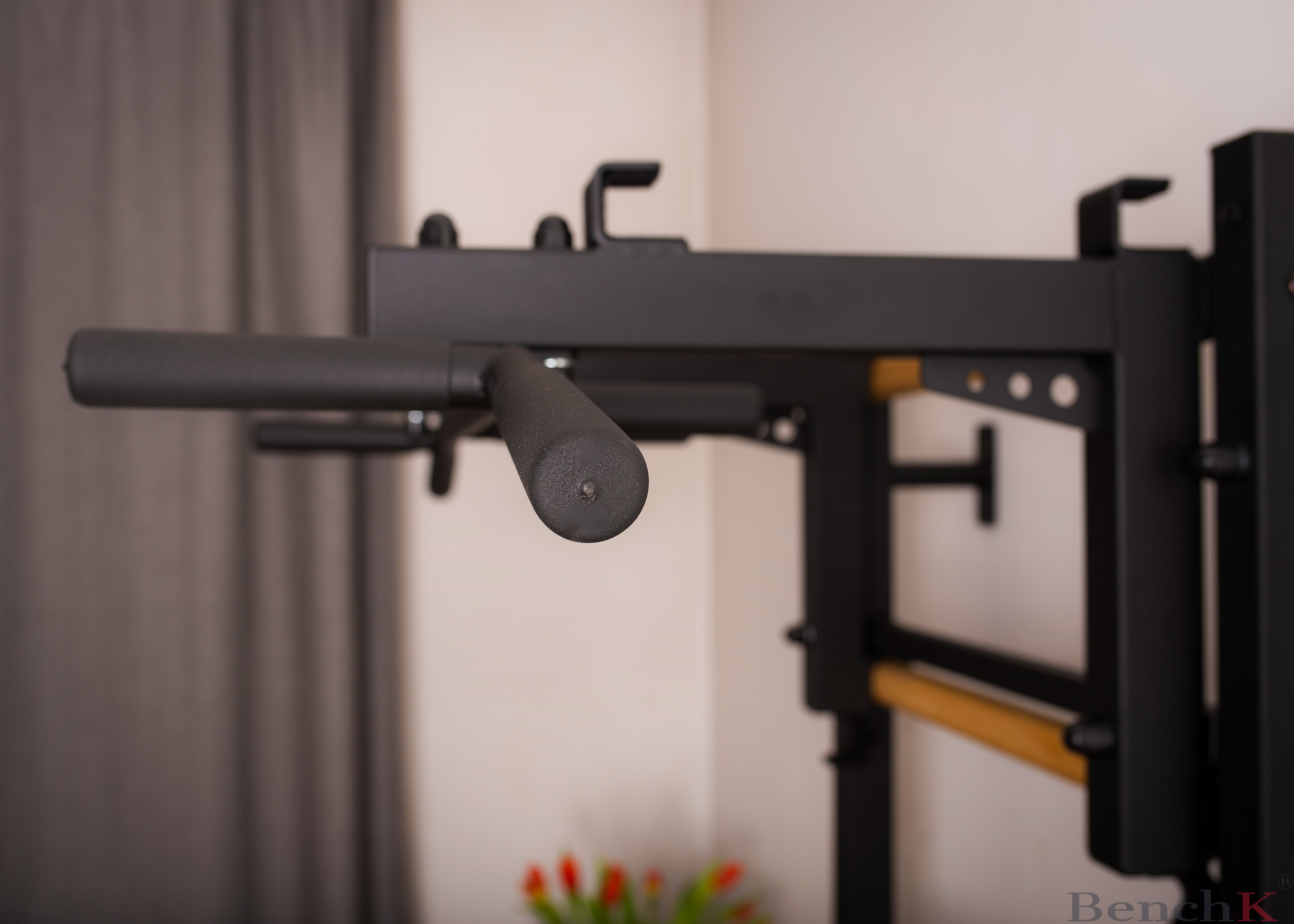 BenchK - PB3 Convertible Steel 6-grip Pull-Up Bar