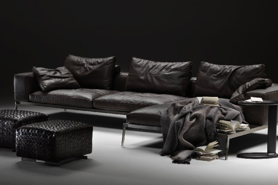Calia Maddalena - Houston Sofa With Chaise Longue