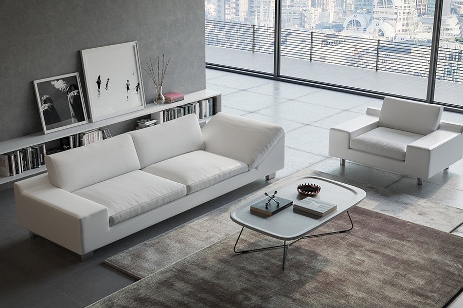 Calia Maddalena - Penelope Sofa With 2 Triangle Arms
