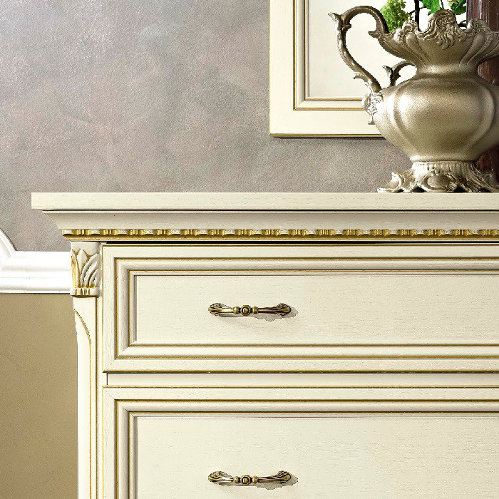 Camelgroup Treviso Night Single Dresser - White Ash