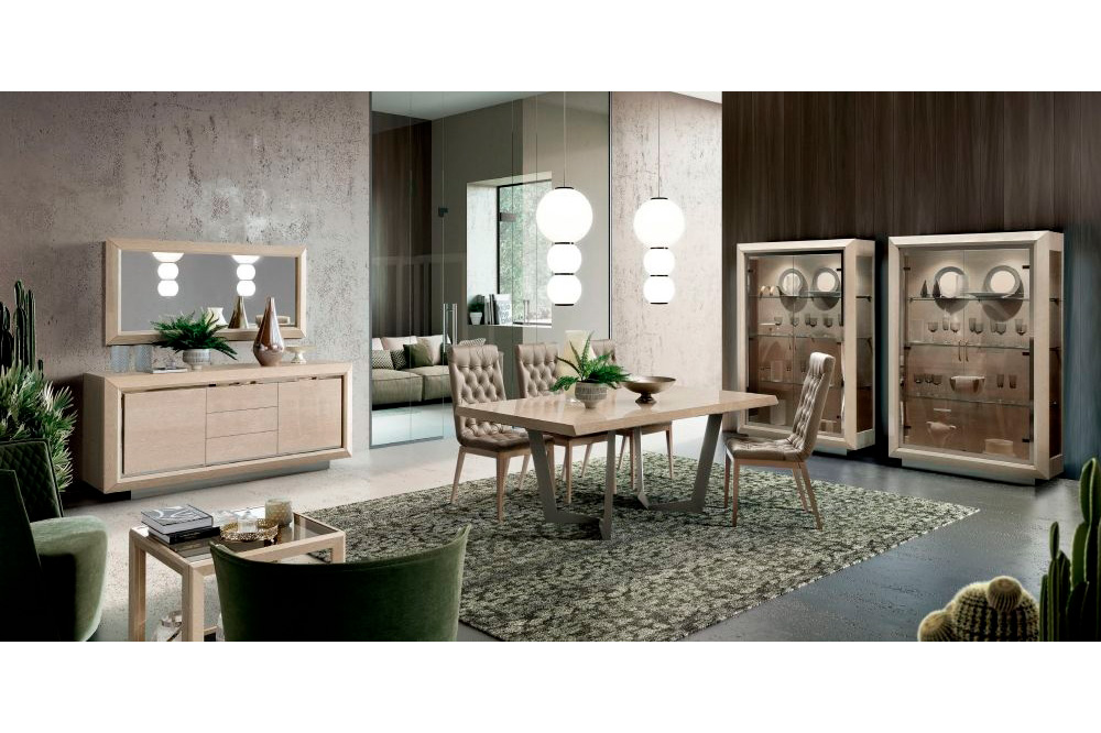 Camelgroup Elite Day Sabbia 1-Door China Cabinet - Ivory