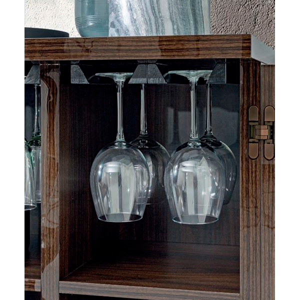 Camelgroup - Volare Day Bar Cabinet in Walnut