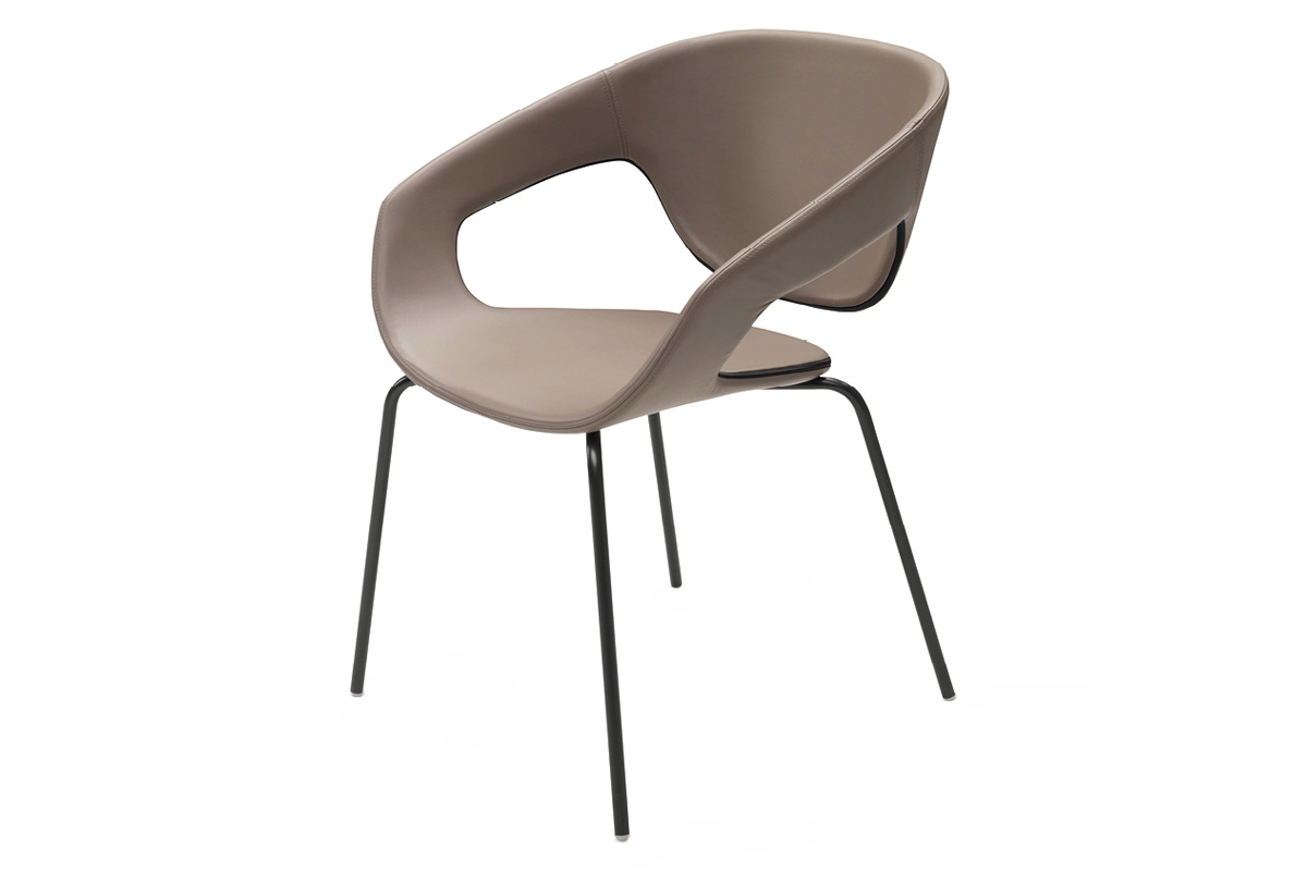 Casamania Vad Stackable Upholstered Chair - Fabric Basic