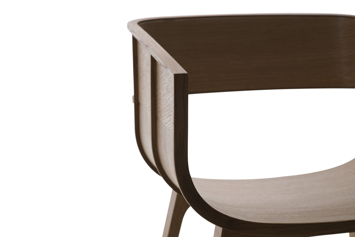 Casamania Maritime Wooden Dining Chair - Black