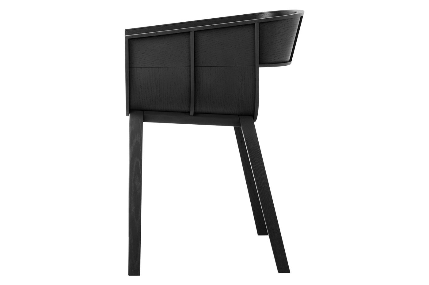 Casamania Maritime Wooden Dining Chair - Black