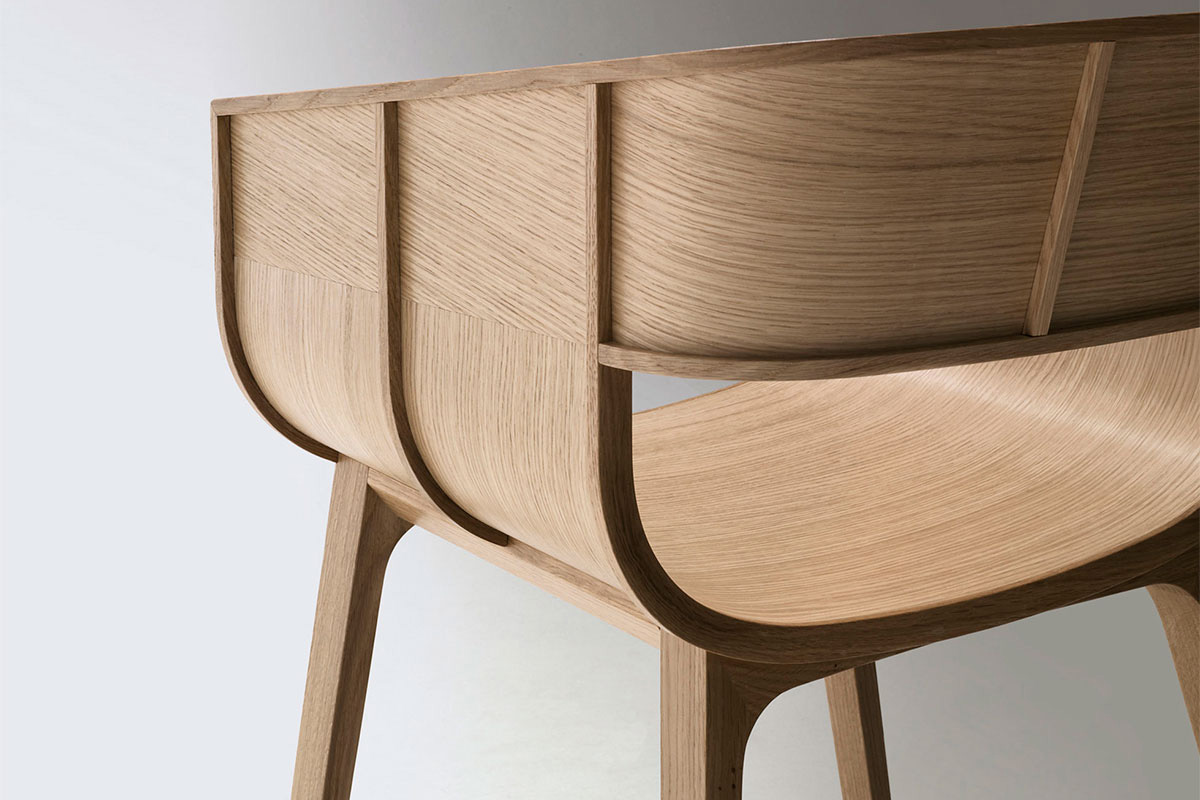 Casamania Maritime Wooden Dining Chair - Natural Oak