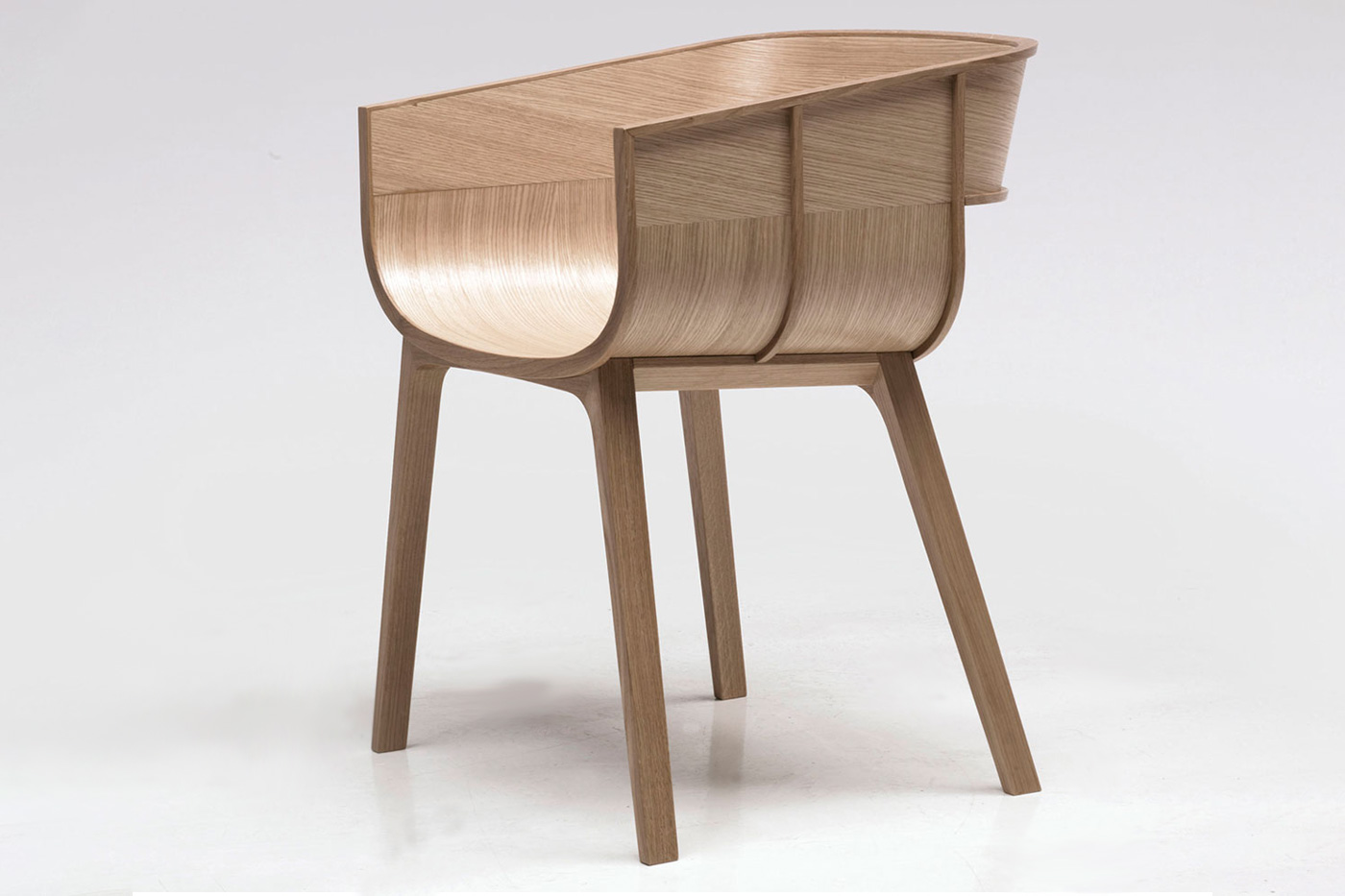 Casamania Maritime Wooden Dining Chair - Natural Oak