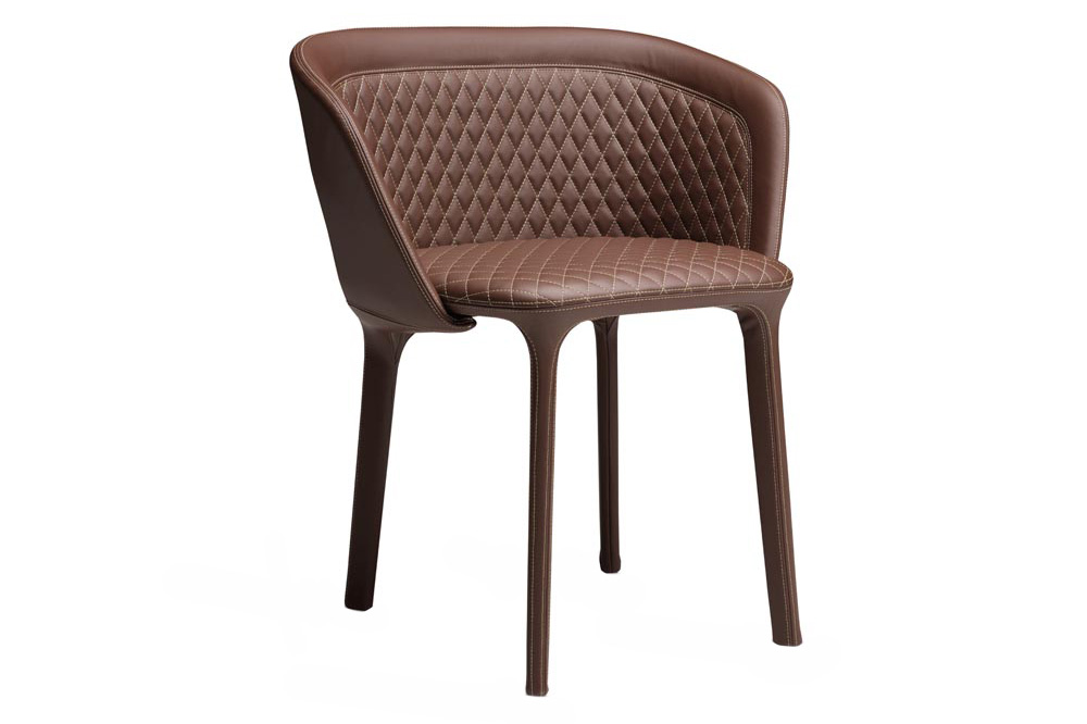 Casamania Lepel Armchair Quilted - Leather Major