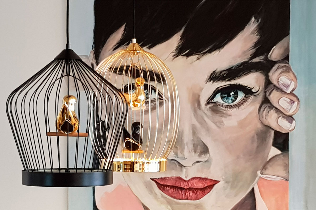 Casamania Twee T. Large Suspension Lamp - Black, 110V