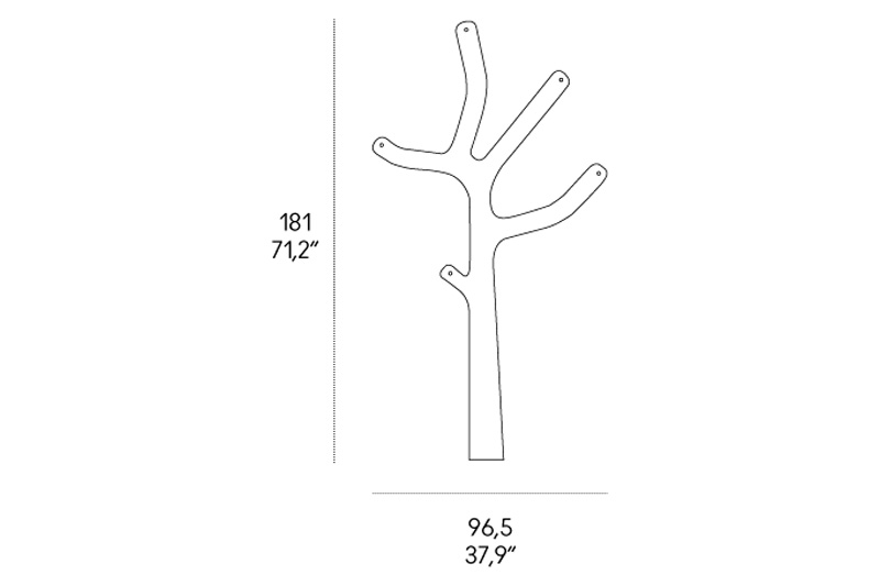 Casamania Alberto Tree Shaped Clothesline - Beige
