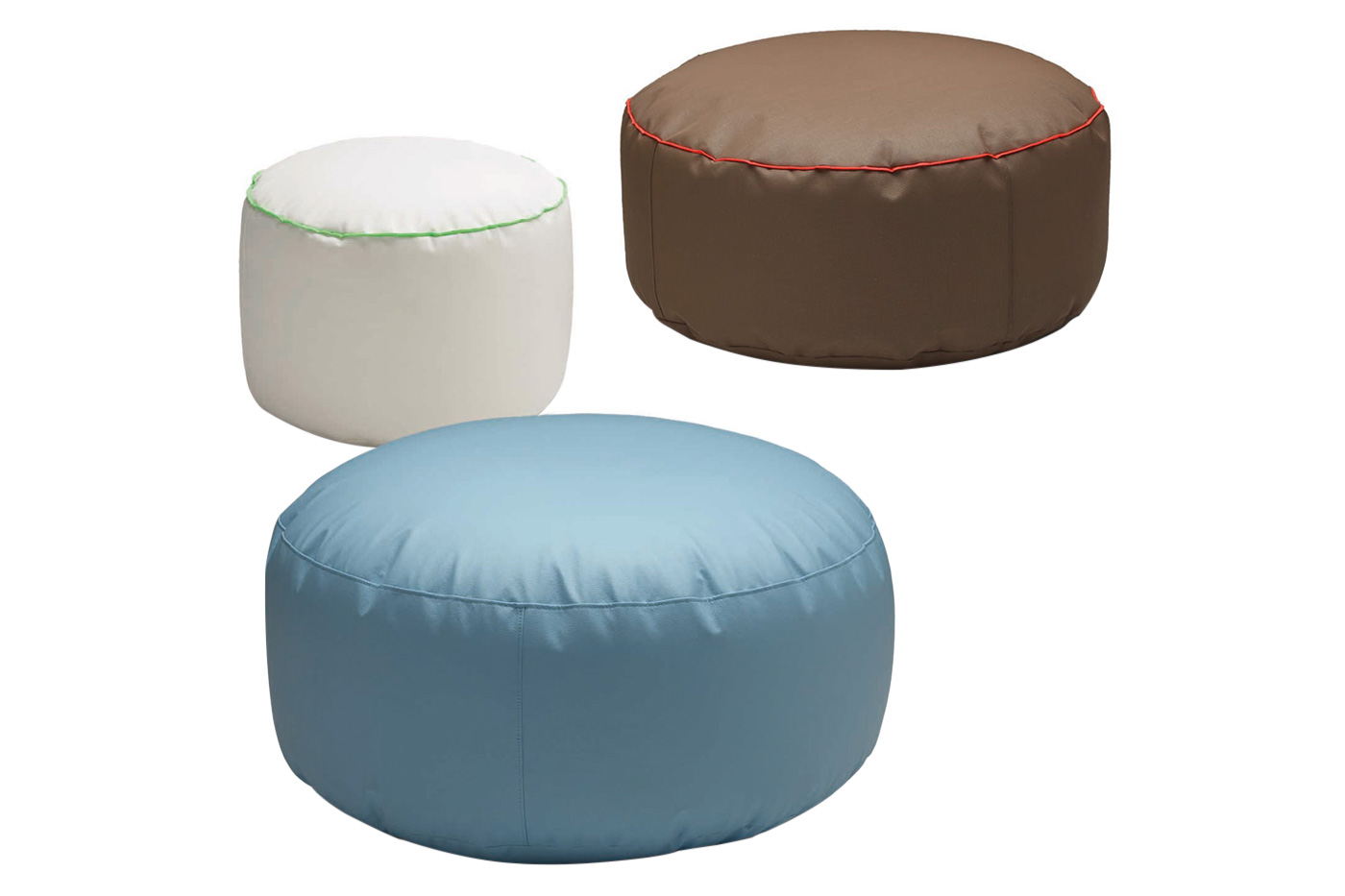 Casamania Pollon Large Ottoman - Faux Leather