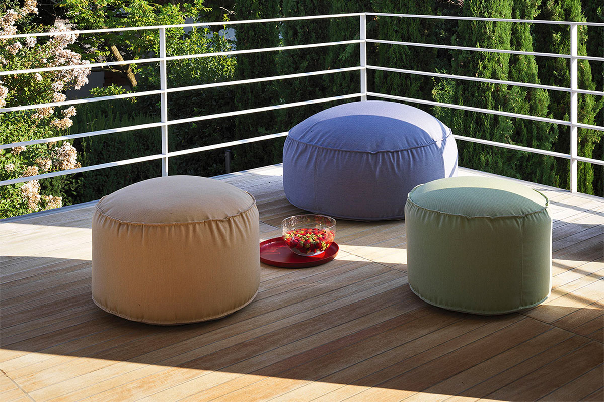 Casamania Pollon Large Ottoman - Faux Leather