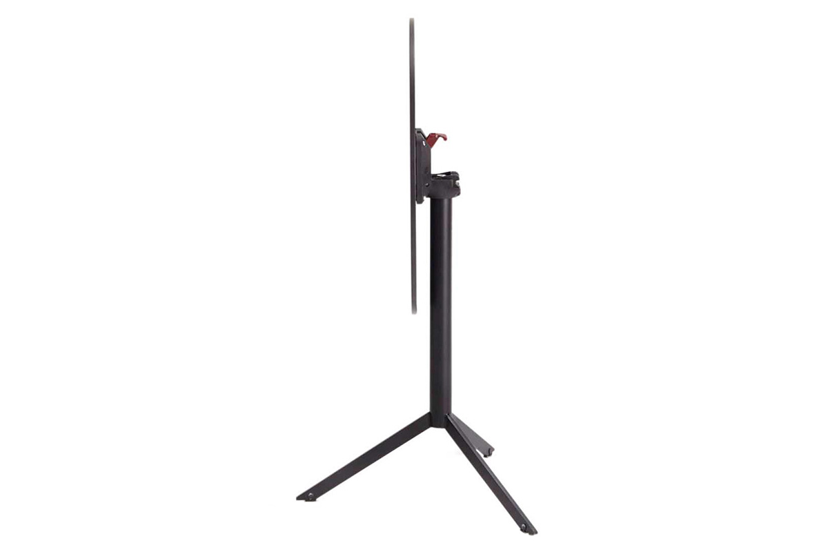 Casamania T4 Bistrot Round Cafe Bar Table - Black HPL Top