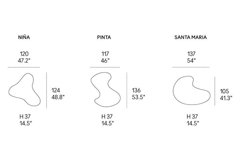 Casamania Pinta Pouf - Leather Major