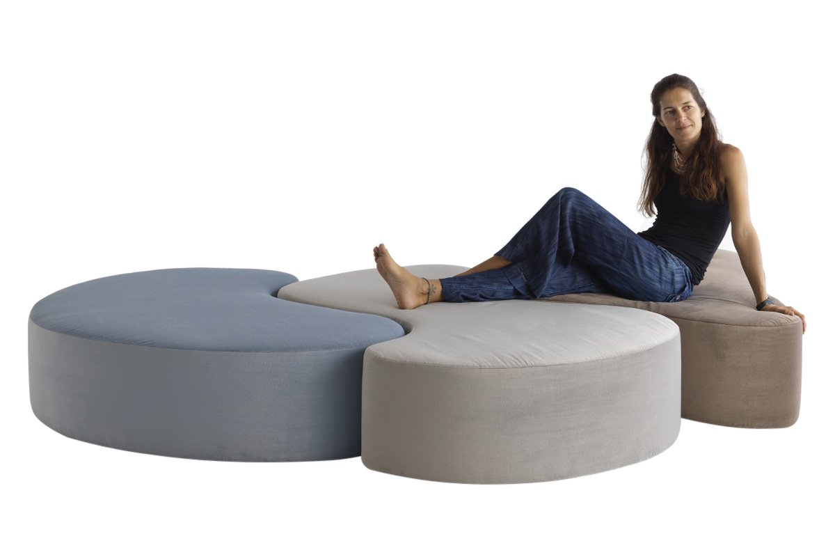 Casamania Santa Maria Pouf - Faux Leather