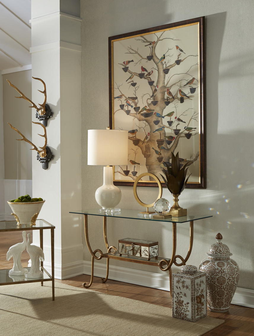 Chelsea House - Yucca Plant in Antique Gold/Brown