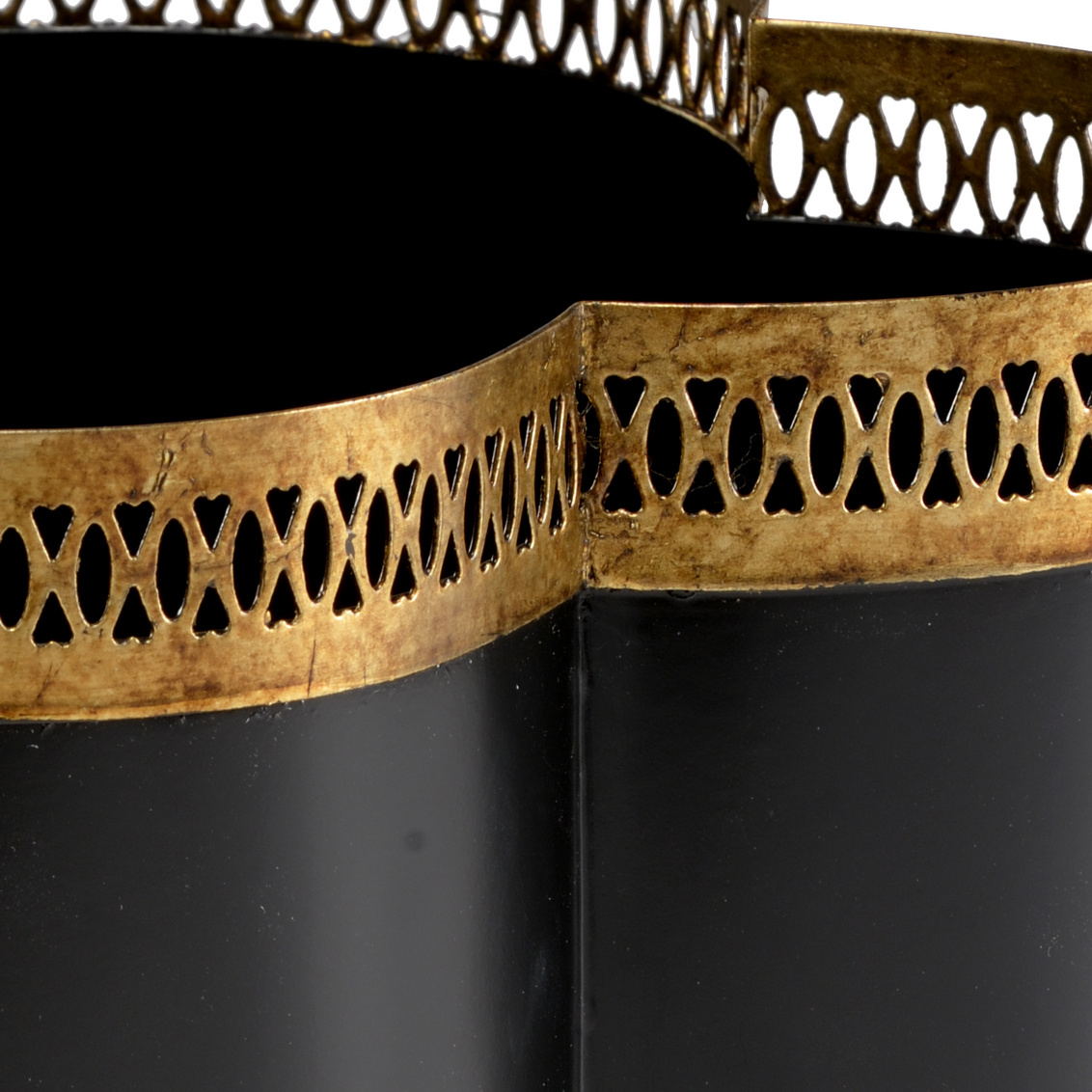 Chelsea House Tracery Cachepot - Black, Small