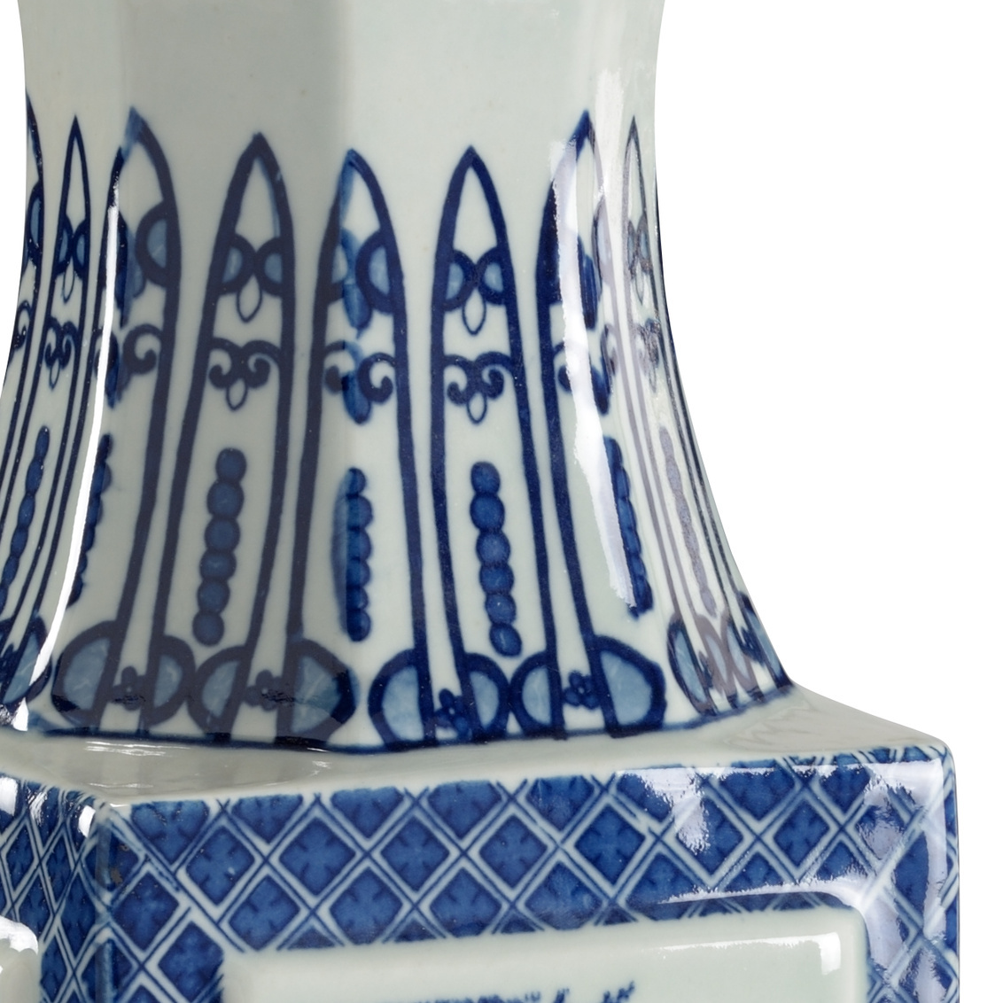 Chelsea House - Ring Road Vase in Hand Painted