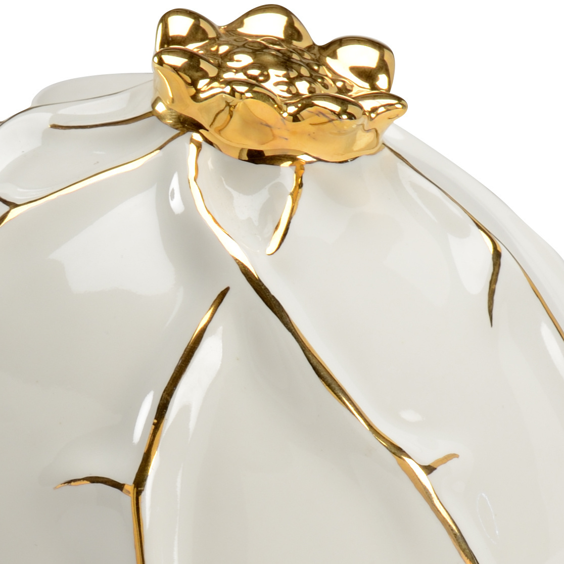 Chelsea House - Pomegranate in White/Gold