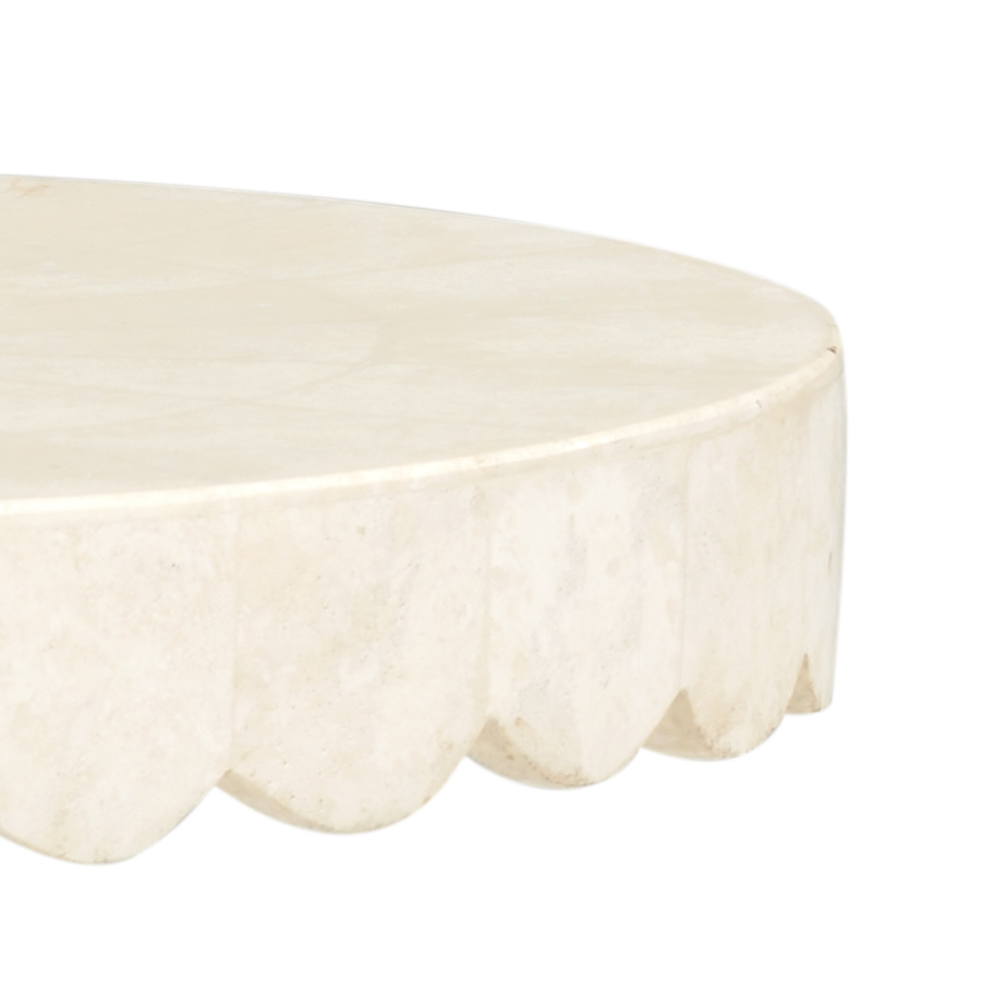 Chelsea House - Puttick Side Table in Natural White