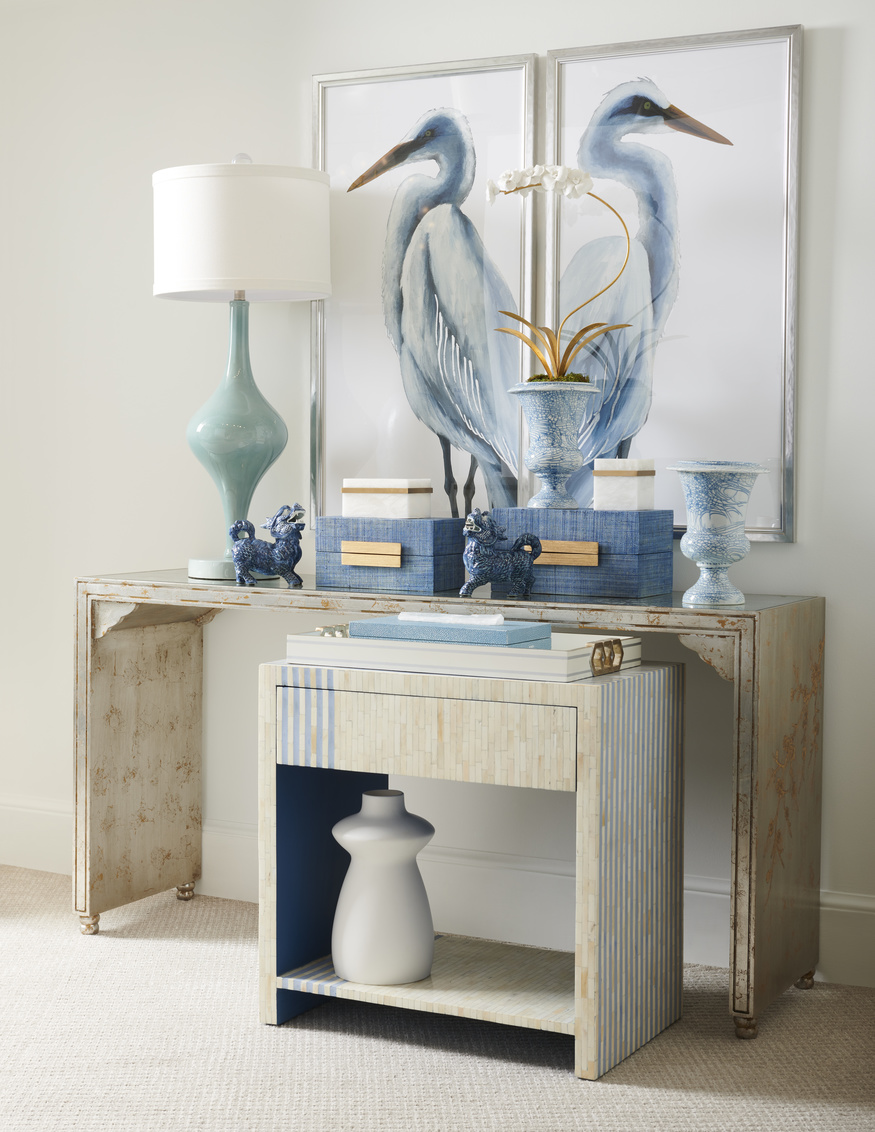 Chelsea House Raffia Boxes (S2) - Blueberry
