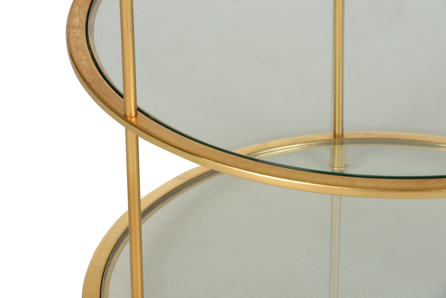 Chelsea House - Regal Side Table in Gold Leaf