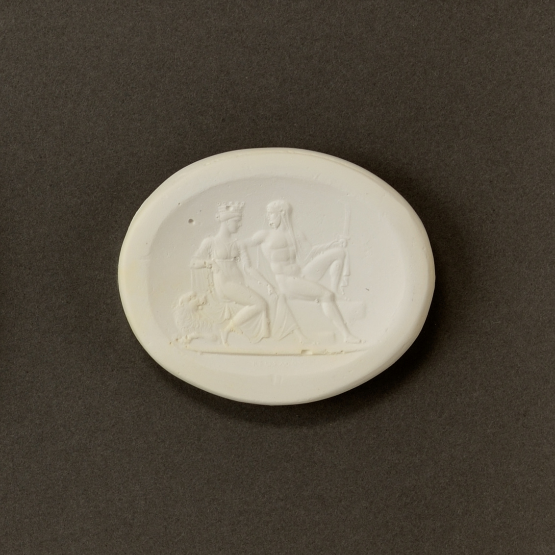 Chelsea House - Small Intaglio Shadowbox I in Multi-Color