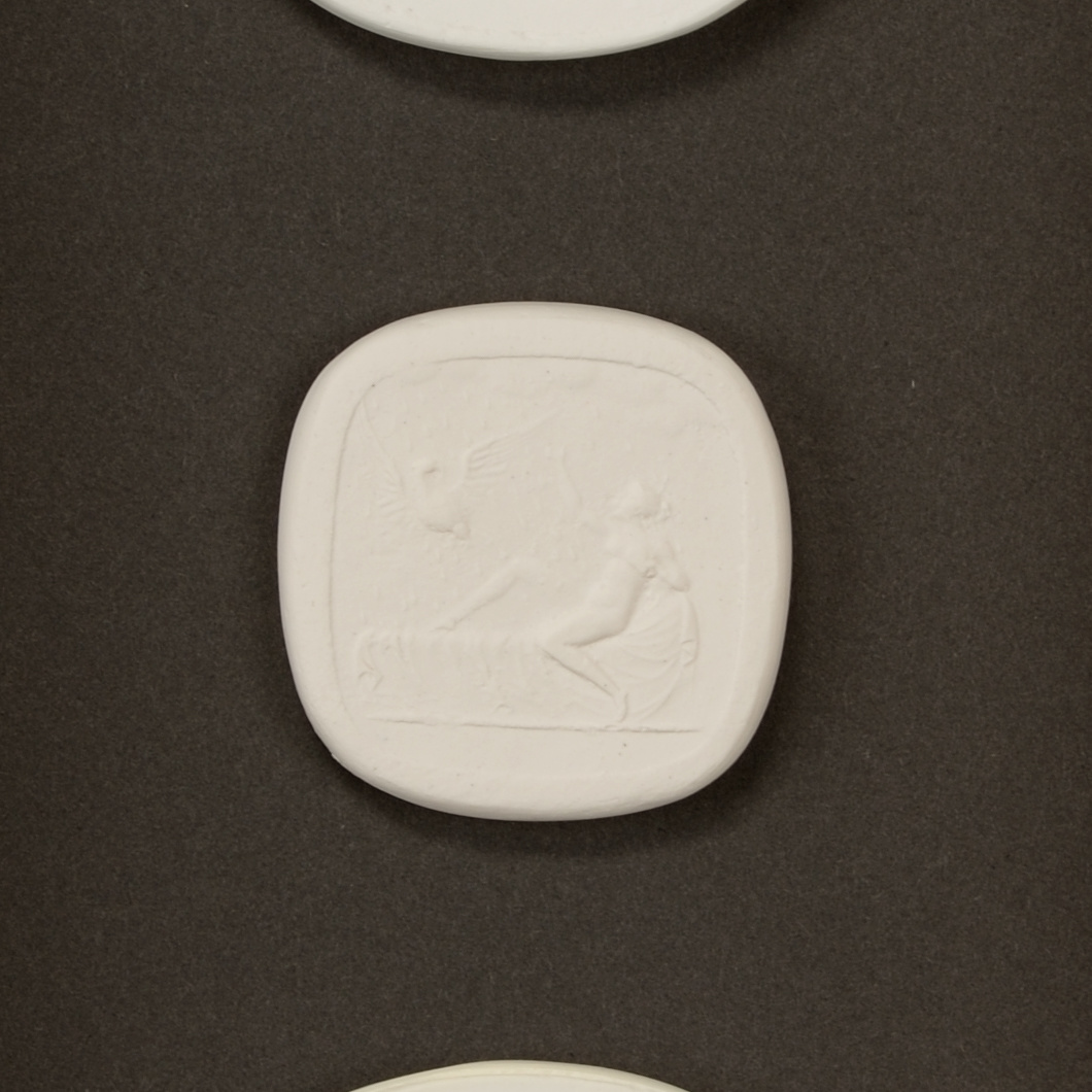 Chelsea House - Small Intaglio Shadowbox IV in Multi-Color