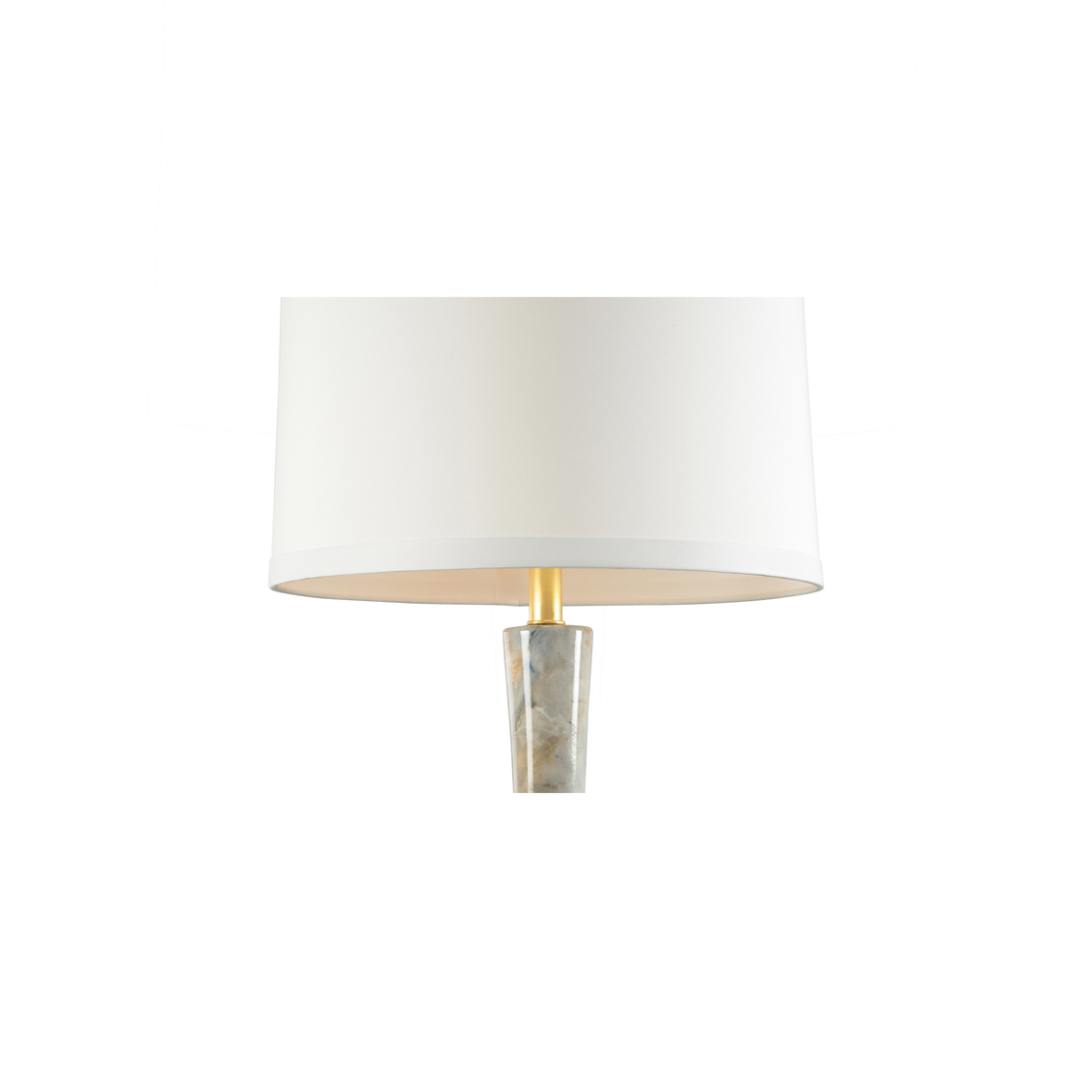 Chelsea House - Menti Table Lamp in Blue/Green Swirl