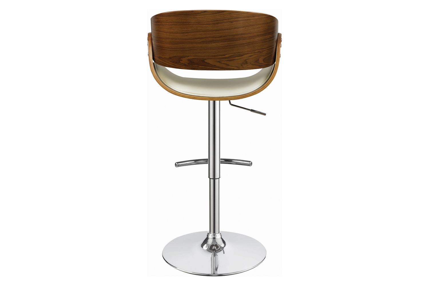 Coaster Adjustable Bar Stool 104966 - Ecru/Chrome
