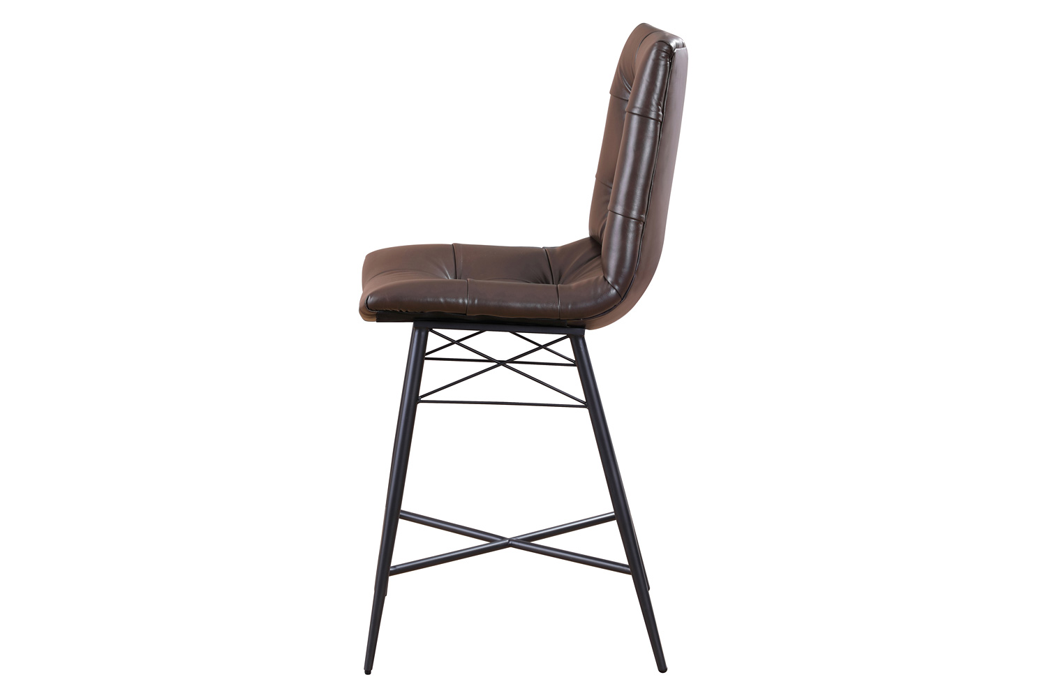 Coaster Upholstered Tufted Counter Height Stools (Set Of 2) - Brown