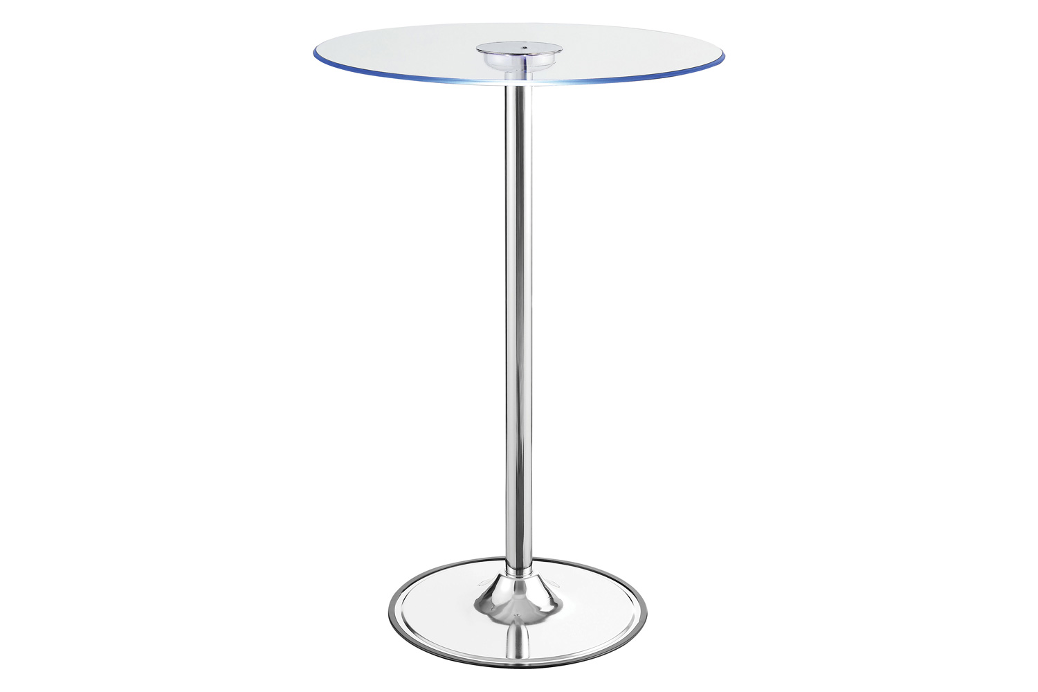 Coaster - Led Bar Table in Chrome/Clear