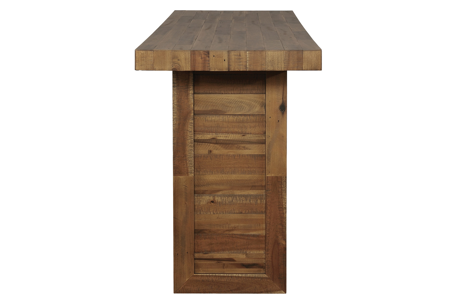 Coaster - Rectangular Bar Table in Varied Natural