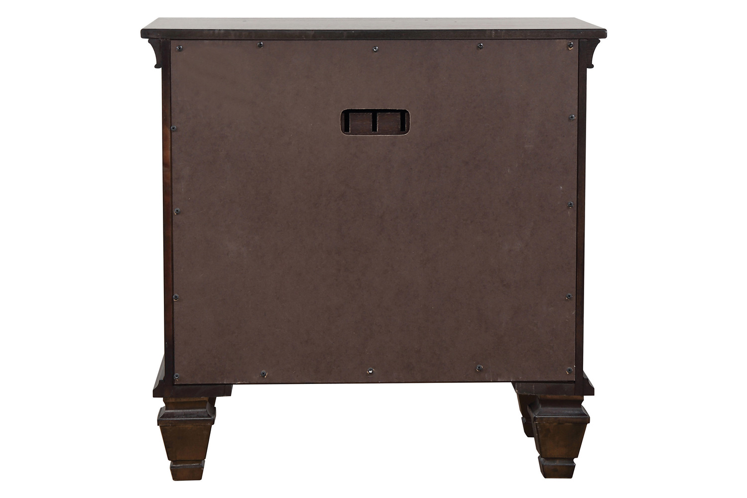 Coaster - 2-Drawer Nightstand With Pull Out Tray in Burnished Oak
