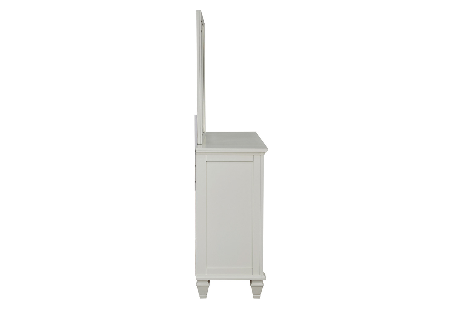 Coaster Sandy Beach Rectangular Mirror - White